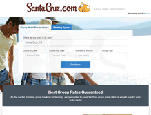 Tablet Screenshot of meetings.santacruz.com
