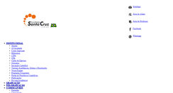 Desktop Screenshot of cedesp.santacruz.br